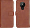 iMoshion Hoesje Geschikt voor Nokia 5.3 Hoesje Met Pasjeshouder - iMoshion Luxe Bookcase - Bruin