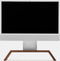 Oakywood Monitor Stand - Massief Walnoot - Echt Hout Beeldschermverhoger iMac Standaard - Ergonomisch en Stijlvol