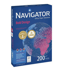 Navigator - Kopieerpapier navigator bold design a4 200gr wit 150vel | 7 stuks