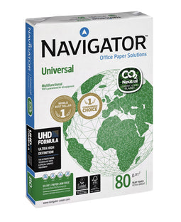 Navigator - Kopieerpapier navigator universal c02 a4 80gr wit | 5 stuks