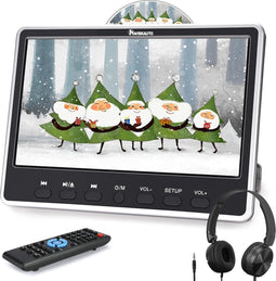 NAVISKAUTO - 12.5 Inch Auto DVD-Speler - HDMI Invoer - Sleuf-Laadmechanisme - Inclusief Hoofdtelefoon