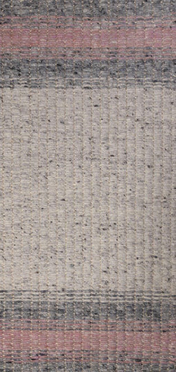 Varenna Pink Vloerkleed - 250x300 - Rechthoek - Laagpolig,Structuur Tapijt - Industrieel - Grijs, Roze, Wit