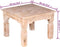 vidaXL - Salontafel - 60x60x45 - cm - massief - acaciahout