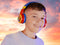 Lazerbuilt HMSM-BTLI-SUPEREYES - draadloze koptelefoon - led verlichting - Superman