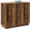vidaXL - Dressoir - met - LED - - - Gerecycled - Hout - - - 90x32x75 - cm - - - Gelaagd - Hout