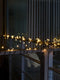 Konstsmide 3813-100 Micro-lichtketting Buiten Energielabel: E (A - G) werkt op het lichtnet Aantal lampen 200 LED Warmwit Verlichte lengte: 31.84 m