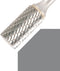 Hardmetalen stiftfrees vorm A 9,6 x 19 x 6 x 64mm