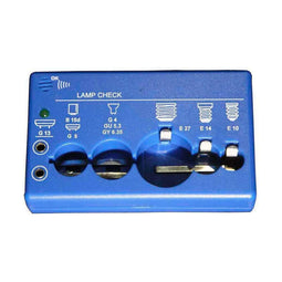 Tester EDM 03105 Blauw Gloeilamp