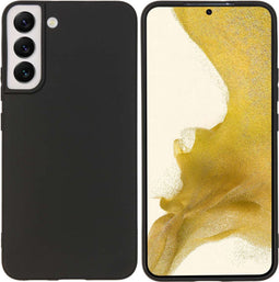 iMoshion Hoesje Geschikt voor Samsung Galaxy S22 Plus Hoesje Siliconen - iMoshion Color Backcover - Zwart