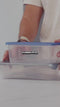 Safecourt vershoudbakjes - glas - 100% micro-plastic vrij - set van 8