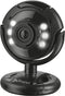 Trust SpotLight Webcam Pro - Webcam - 1.3MP resolutie - Ingebouwde microfoon en verlichting - Zwart
