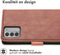 imoshion Hoesje Geschikt voor Nokia G42 Hoesje Met Pasjeshouder - imoshion Luxe Bookcase - Bruin