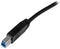 Startech.com USB 3.0 A-naar-B-kabel - 1 m - SuperSpeed - Zwart