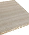 DORTYOL - Laagpolig vloerkleed - Beige - 140 x 200 cm - Katoen