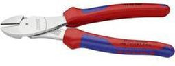 Knipex 74 05 200 SB Werkplaats Kracht-zijsnijtang Met facet 200 mm