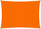 vidaXL - Zonnescherm - rechthoekig - 6x8 - m - oxford - stof - oranje