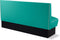 Bel Air Dinerbank Single Booth HW-180 Turquoise