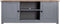vidaXL - Tv-kast - Panama - Range - 120x40x50 - cm - massief - grenenhout - grijs