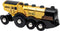 BRIO Mighty Gold Actie locomotief - Speelgoedtrein op batterijen - Verlichting geluiden - Multicolor