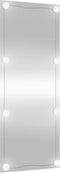 vidaXL - Wandspiegel - met - LED's - rechthoekig - 40x100 - cm - glas