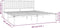 vidaXL - Bedframe - met - hoofdbord - metaal - zwart - 180x200 - cm