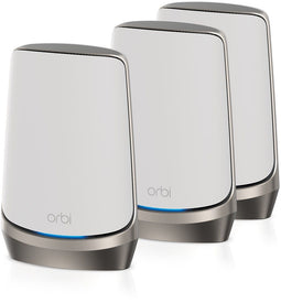 Netgear Orbi RBKE963 - Mesh WiFi 6E-systeem - Quad-band - Wit (3 stuks)