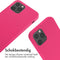 iMoshion Hoesje Geschikt voor iPhone 12 Pro / 12 Hoesje Met Koord - iMoshion Siliconen hoesje met koord - Roze