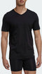 adidas Crew Neck T-shirt - Normale pasvorm - Katoen - Zwart
