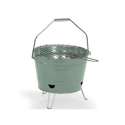 Draagbare houtskoolbarbecue - Livoo - DOC327V - Groen - Lichtgewicht - Opvouwbaar - Gemakkelijk s...