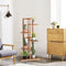 Coast 5-Laags Bloemenrek - Vrijstaand Plantenrek - Dennenhout - Bruin - 50 x 21 x 103 cm
