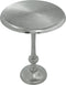 PTMD Norin Bijzettafel - 47 x 47 x 63,5 cm - Aluminium - Zilver