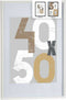 Houten fotolijst - wit - 50 x 70 cm - fotolijstje - met passe-partout - decoratie
