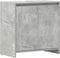vidaXL - Wastafelkast - 60x33x60 - cm - bewerkt - hout - betongrijs
