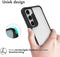 iMoshion Hoesje Geschikt voor Samsung Galaxy S23 Plus Hoesje - iMoshion Rugged Hybrid Case - Zwart / Transparant