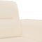 vidaXL - Tweezitsbank - 120 - cm - microvezelstof - beige
