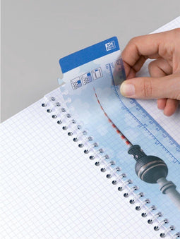 Spiraalblok Oxford Urban Mix A5 90vel lijn assorti | 5 stuks