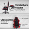 Protrue Gaming Stoel - Racing Game Chair - Ergonomisch - Zwart/Rood