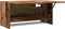 vidaXL - Kledingkast - 70x32,5x35 - cm - bewerkt - hout - oud - houtkleurig