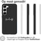iMoshion Hoesje Geschikt voor Samsung Galaxy S23 Hoesje Siliconen - iMoshion Design hoesje - Zwart / Fuck Off