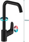 Hansgrohe Focus M41 - Ééngreeps keukenmengkraan - Draaibare uitloop 268 mm - Mat zwart