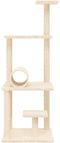 vidaXL - Kattenmeubel - met - sisal - krabpalen - 136 - cm - donkergrijs