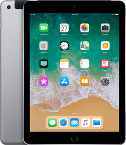 Apple iPad (2018) - Wi-Fi + Cellular - 128GB - Grijs