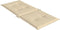 vidaXL - Tuinstoelkussens - 2 - st - hoge - rug - 120x50x3 - cm - stof - beige