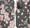 iMoshion Hoesje Geschikt voor Samsung Galaxy A52 (5G) / A52s / A52 (4G) Hoesje Met Pasjeshouder - iMoshion Design Softcase Bookcase - Meerkleurig / Blossom Watercolor Black