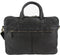 Roberto Romano laptoptas - FIRENZE - zwart - echt leer - 29x40x10cm - JU-48200
