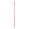 Bezemsteel 2,3 x 130 x 2,3 cm Roze Metaal (12 Stuks)