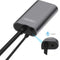 Unitek Y-3005 - USB A naar USB A Kabel - 10 m - 5000 Mbit/s - Grijs
