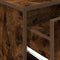 vidaXL - Nachtkastjes - 2 - st - met - lade - 40x34x50 - cm - gerookt - eikenkleurig