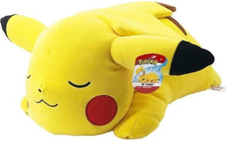 Pikachu Sleeps Knuffel 40 cm - Pokémon - BANDAI - Dekbed of kussen - Voor kinderen vanaf 2 jaar