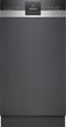 Siemens SR55ZS10ME - iQ500 - Inbouwvaatwasser - 10 couverts - Half integreerbaar - 42 dB